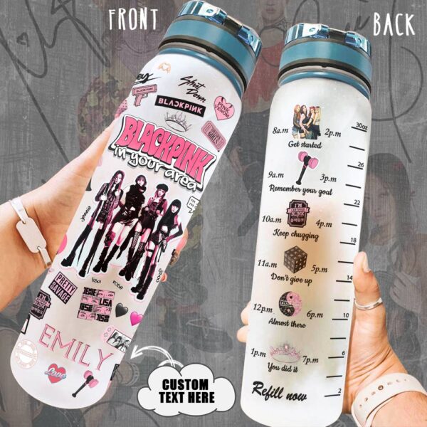 Personalized Blackpink Tracker Bottle - VANDH 4483