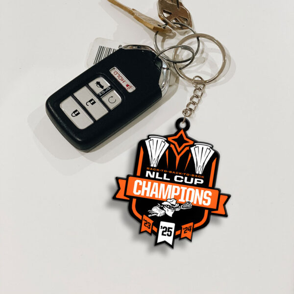 Buffalo Bandits Custom Shape 2-sided Keychain - MAITM 11259