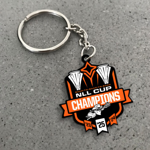 Buffalo Bandits Custom Shape 2-sided Keychain - MAITM 11259