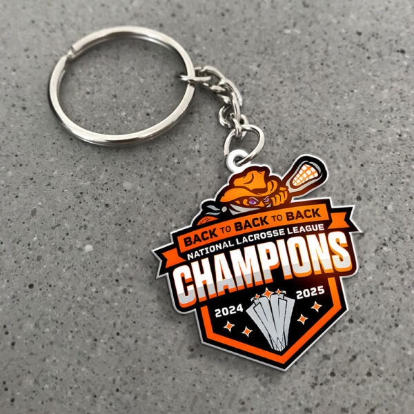 Buffalo Bandits Custom Shape 2-sided Keychain - MAITM 11261