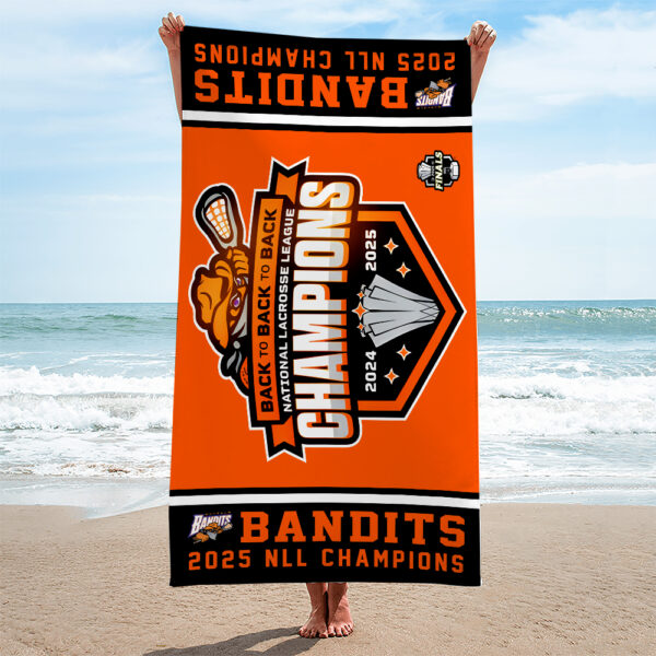 Buffalo Bandits Rectangle Beach Towel - MAITM 11266