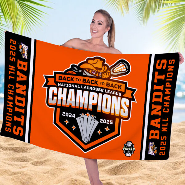 Buffalo Bandits Rectangle Beach Towel - MAITM 11266