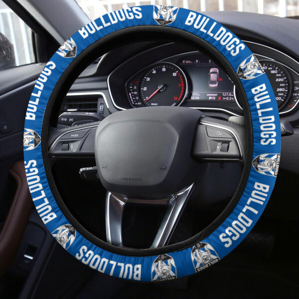 Canterbury-Bankstown Bulldogs Steering Wheel Cover - VANDH 4464