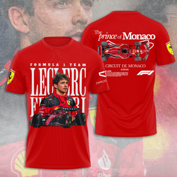 Scuderia Ferrari x Charles Leclerc 3D Apparel - MAITM 11213