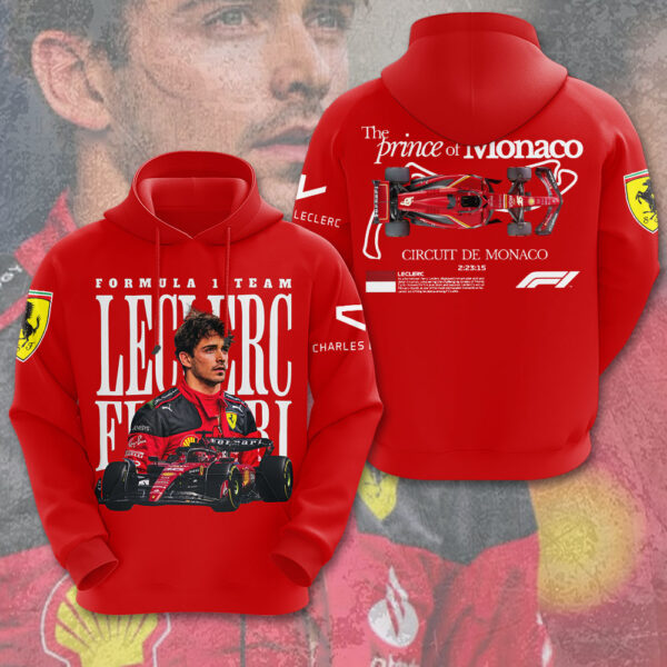 Scuderia Ferrari x Charles Leclerc 3D Apparel - MAITM 11213