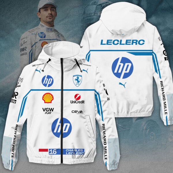 Charles Leclerc x Scuderia Ferrari 3D Windbreaker Jacket - MAITM 11199