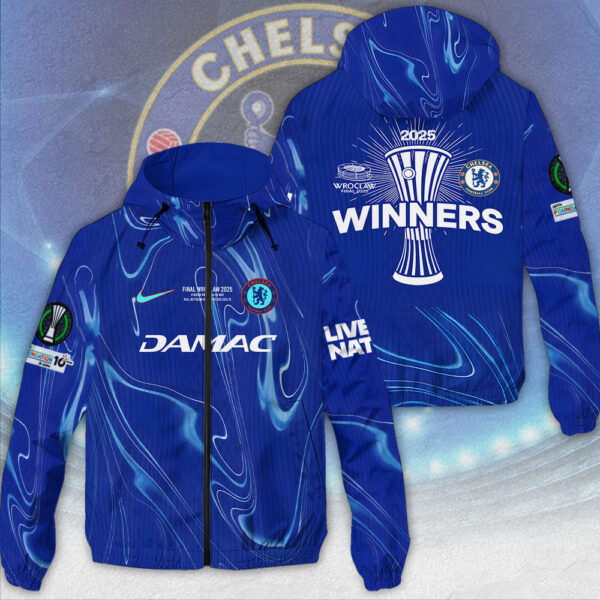 Chelsea FC 3D Windbreaker Jacket - MAITM 11328
