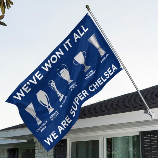 Chelsea 3D House Flag - TANTN 13159