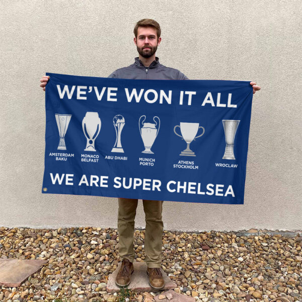 Chelsea 3D House Flag - TANTN 13159