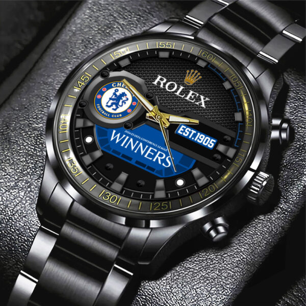 Chelsea FC x Rolex Black Stainless Steel Watch - MAITM 11294