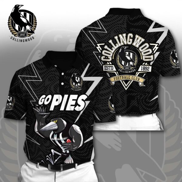 Collingwood FC 3D Apparel - VANDH 4497