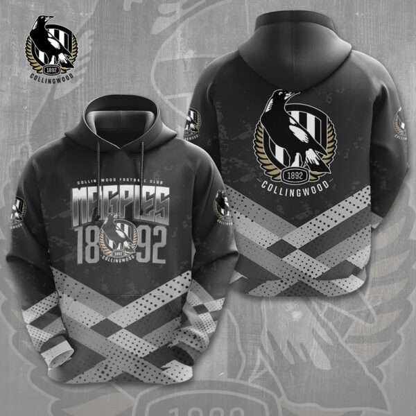 Collingwood FC 3D Apparel - VANDH 4496