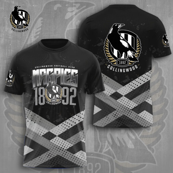 Collingwood FC 3D Apparel - VANDH 4496