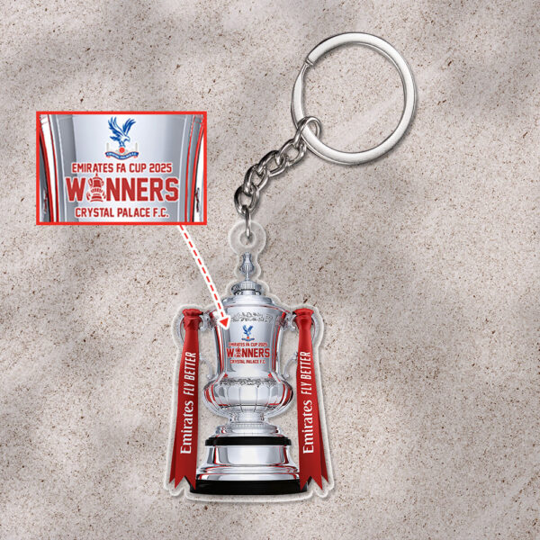 Crystal Palace FC Custom Shape 1-sided Keychain - HOATT 10730