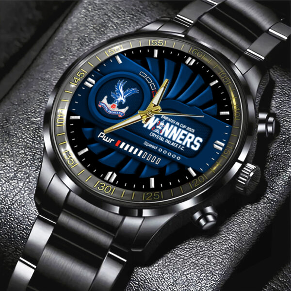 Crystal Palace FC Black Stainless Steel Watch - MAITM 11111