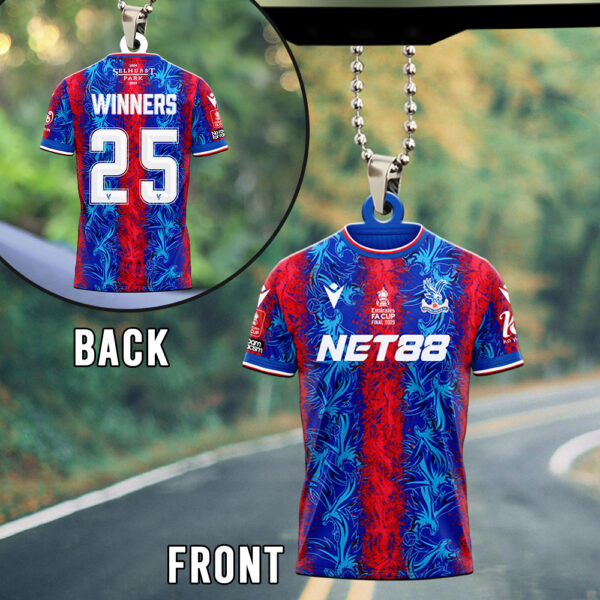 Crystal Palace FC Custom shape 2-sided Acrylic Car Ornament - MAITM 11333