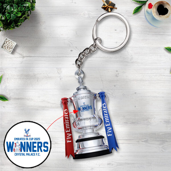 Crystal Palace FC Custom Shape 2-sided Keychain - MAITM 11105