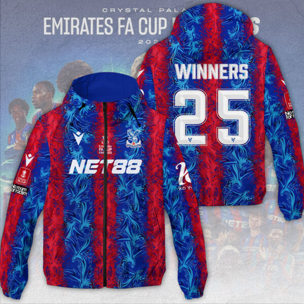 Crystal Palace FC 3D Windbreaker Jacket - MAITM 11295