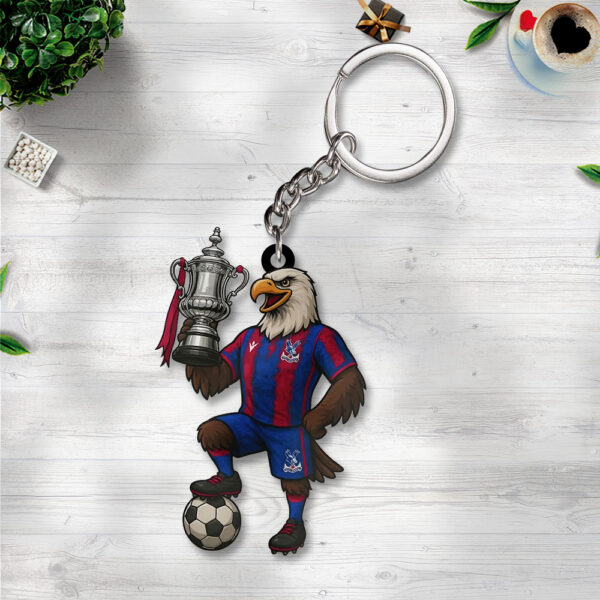 Crystal Palace FC Custom Shape 1-sided Keychain - MAITM 11341