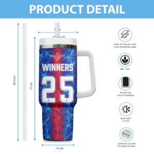Crystal Palace FC 40oz Stanley Tumbler - MAITM 11143