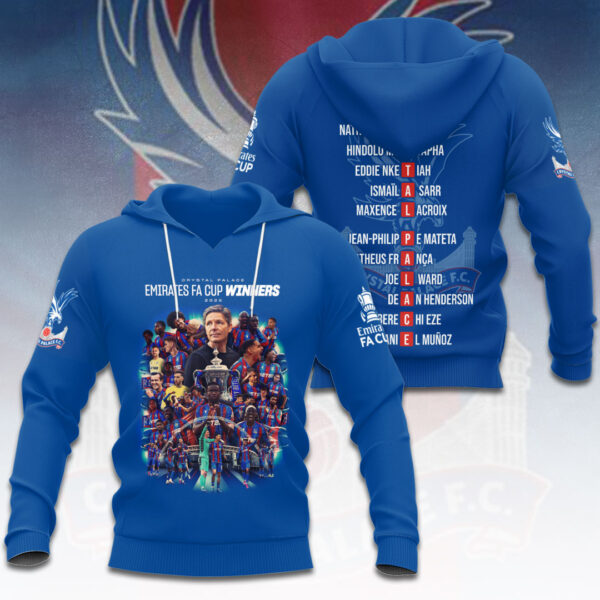 Crystal Palace FC 3D Apparel - HOATT 10775