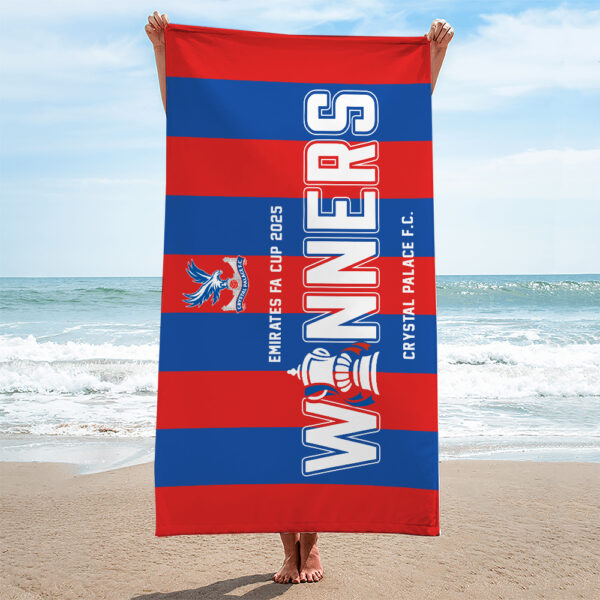 Crystal Palace FC Rectangle Beach Towel - MAITM 11110