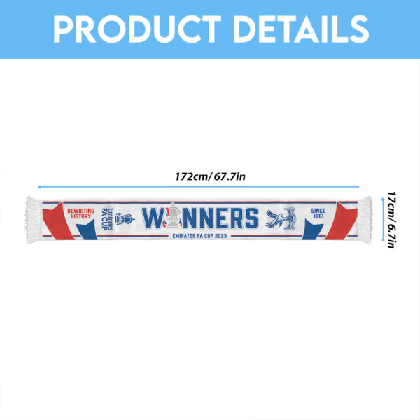 Crystal Palace FC Ruffneck Soccer Scarf - TANTN 12851