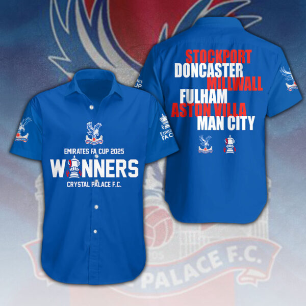 Crystal Palace FC Short Sleeve Dress Shirt – HOATT 10731.1