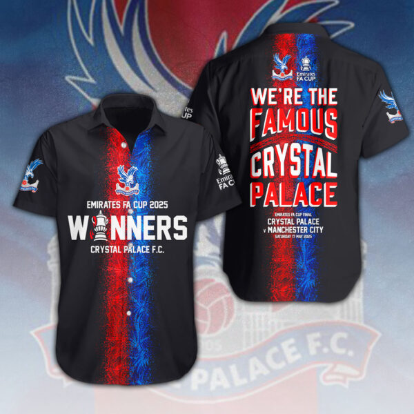 Crystal Palace FC Short Sleeve Dress Shirt – HOATT 10732.1