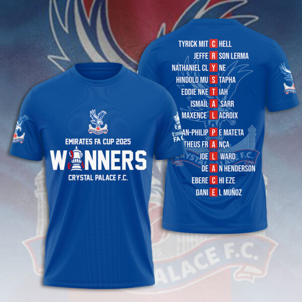 Crystal Palace FC 3D Apparel - HOATT 10741
