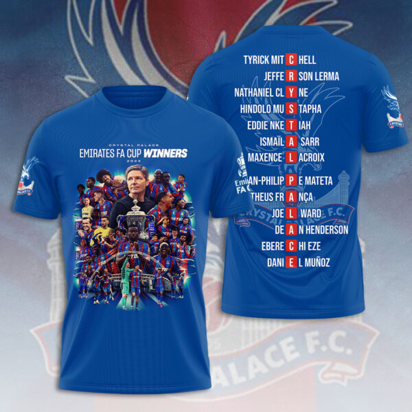 Crystal Palace FC 3D Apparel - HOATT 10775