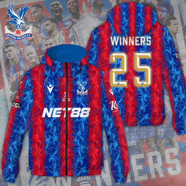 Crystal Palace FC 3D Windbreaker Jacket - TANTN 13201