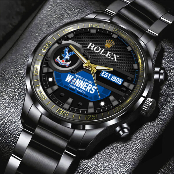 Crystal Palace FC x Rolex Black Stainless Steel Watch - MAITM 11108