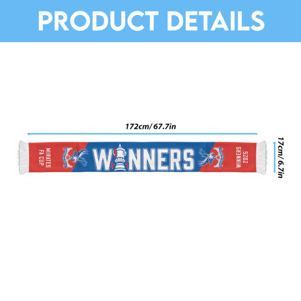 Crystal Palace FC Ruffneck Soccer Scarf - TANTN 12849