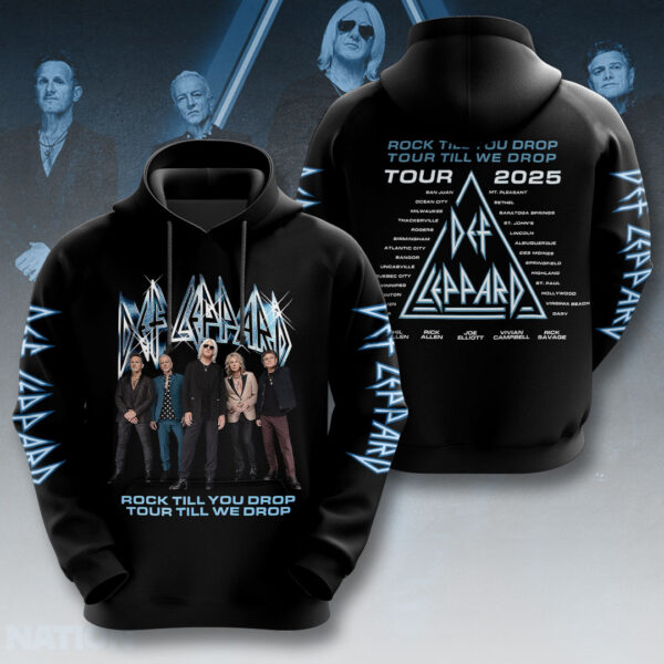 Def Leppard 3D Apparels - HOATT 10757