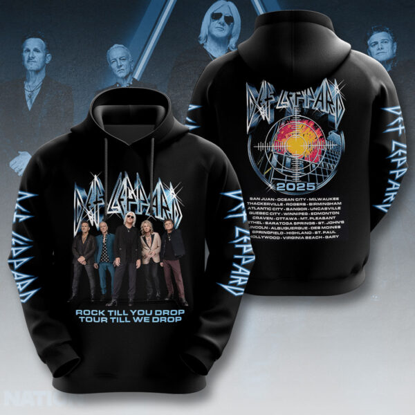 Def Leppard 3D Apparels - HOATT 10756
