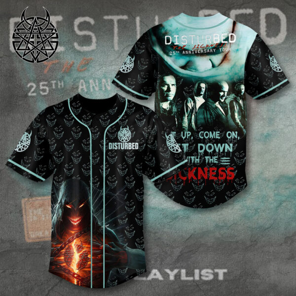 Disturbed Baseball Jersey - TANTN 12546