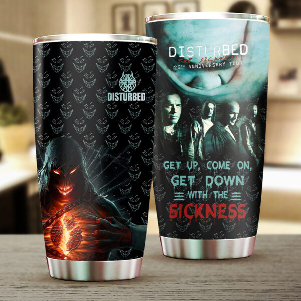 Disturbed Band Tumbler Cup - TANTN 12547