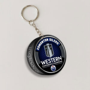 Edmonton Oilers Custom Shape 2-sided Keychain - MAITM 11347
