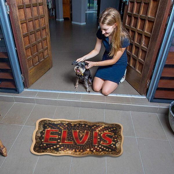 Elvis Presley Custom Shape Rug - MAITM 11275
