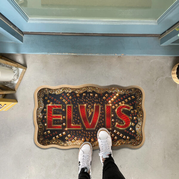 Elvis Presley Custom Shape Rug - MAITM 11275