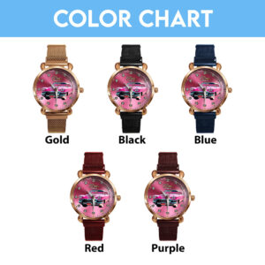 Elvis Presley Mesh Strap Quartz Watch - HOATT 10619