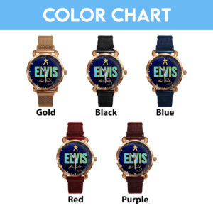 Elvis Presley Mesh Strap Quartz Watch - HOATT 10620