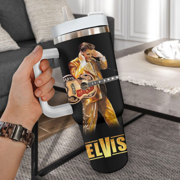 Elvis Presley 40oz Stanley Tumbler - VANDH 4523