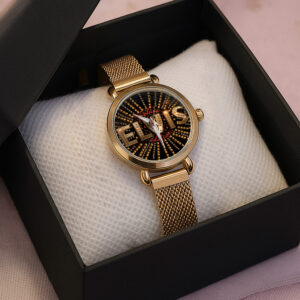 Elvis Presley Mesh Strap Quartz Watch - TANTN 12824
