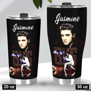 Personalized Elvis Presley Tumbler Cup - VANDH 4515