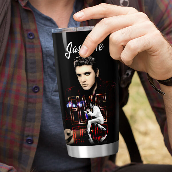 Personalized Elvis Presley Tumbler Cup - VANDH 4515
