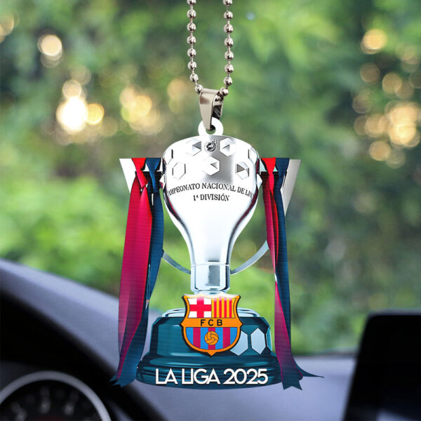 FC Barcelona Custom Shape 2-sided Acrylic Car Ornament - TANTN 12829