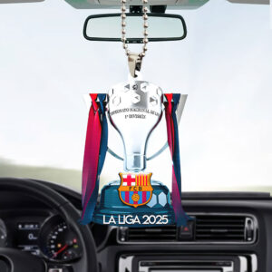 FC Barcelona Custom Shape 2-sided Acrylic Car Ornament - TANTN 12829