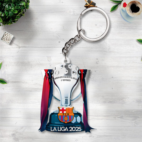 FC Barcelona Custom Shape 2-sided Keychain - TANTN 12830